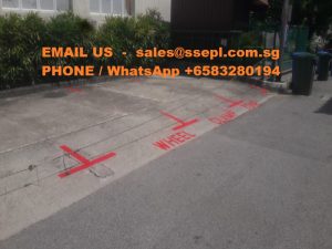 chlorinated rubber paint road marking