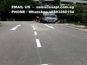 road markings