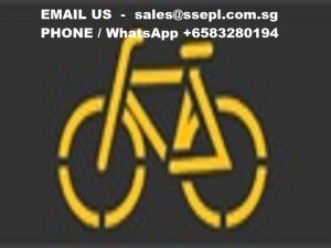 Thermoplastic Bicycle Logo