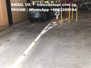Thermoplastic Chervon Marking