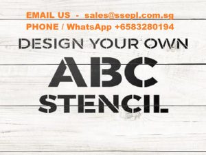 custom stencils for signs