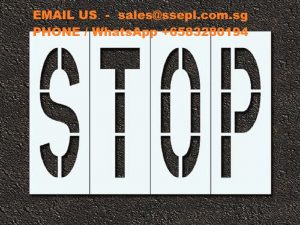 custom street stencils