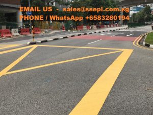 thermoplastic line marking