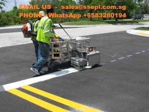 thermoplastic line marking works